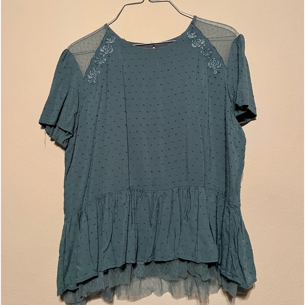 Womens Green blouse